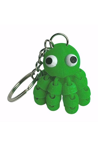 NBShop Cute Octopus Keychain – 3D Design Bag Ornament