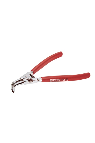 İzeltaş 3311120210 210mm Dış Segman Pense Yaylı Eğri