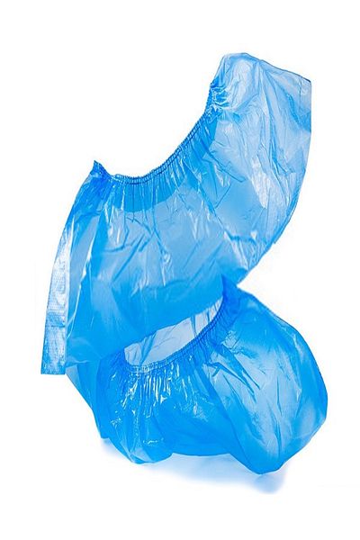 Dispoza Shoe Covers 10 Micron 500 Pieces Shoe Covers for School Hospital Workplace Nursery