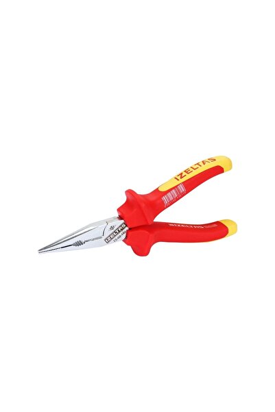 İzeltaş İzeltaş 3220136160 1000V İzoleli Elektrikçi Kargaburun Düz Uçlu 160 mm