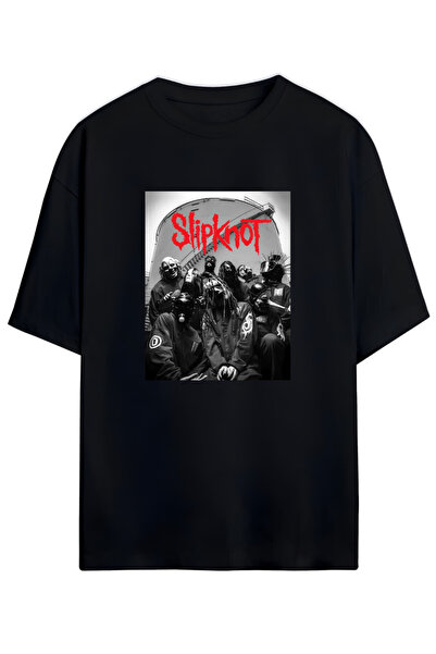 MAGORS SLIPKNOT T-SHIRT OVERSIZE UNISEX DIN BUMBAC PENTRU NOUA SEZONĂ
