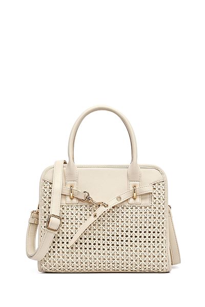 Derimod Women's Cream Long Strap Shoulder Bag 25Sbd285814