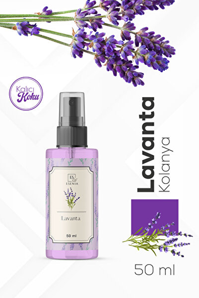 ESENIA Lavanta Sprey Kolonyası – Çanta Boy Lavender Cologne Spray – Travel Si...