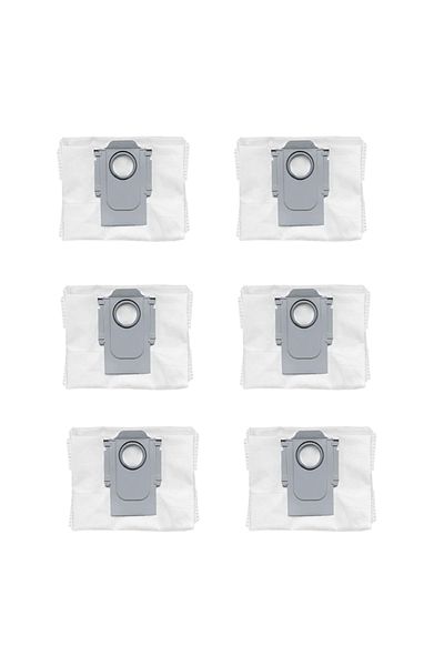 Asgard Grup Roborock Saros 10- Saros 10R Compatible Dust Bag 6 Pieces