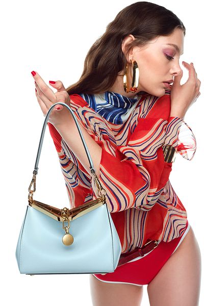 Derimod Women's Blue Long Strap Shoulder Bag 25Sbd253018