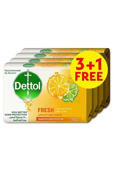 Dettol Anti-Bacterial Soap, Refreshing