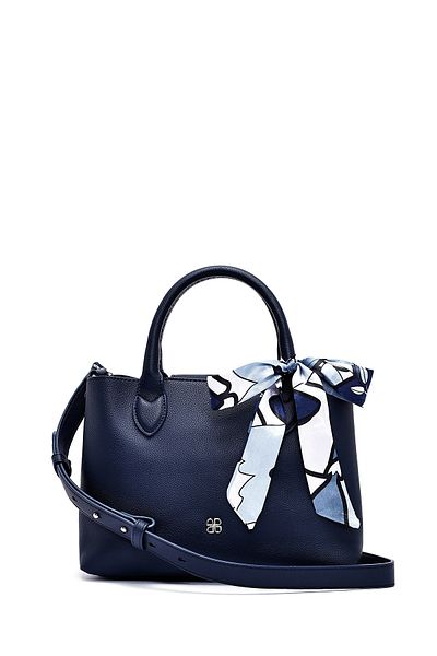 Derimod Women's Navy Blue Long Strap Shoulder Bag 25Sbd250418