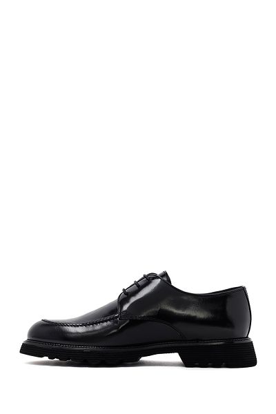 Derimod Men's Black Lace-Up Leather Casual Shoes 25Wfd704622