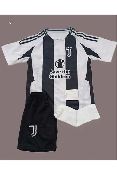 After Party Juventuss 2024/25 Νέα σεζόν Kenan Yıldız Home Παιδική φανέλα 4 τεμαχίων (10) vs αθλητικό μπλουζάκι AG