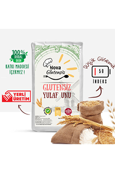 Nova Glutensiz Yulaf Unu 1 KG