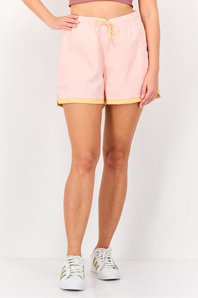 Nike Women Loose Fit Embroidered Outdoor Shorts, Pink