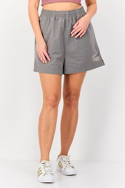 Nike Women Standard Fit Training Shorts, Grey
