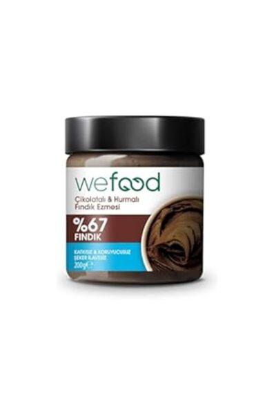 Hepta Collection Wefood Fındık Ezmesi Çikolatalı Hurmalı - 200 Gr