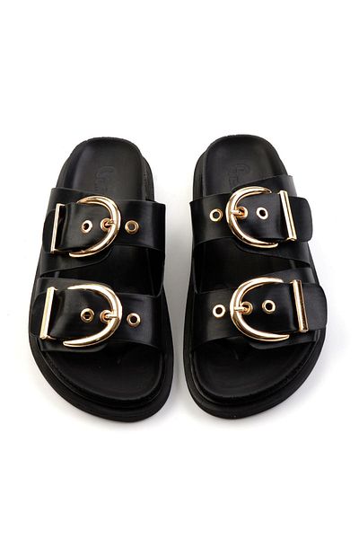 Bambi Black Women's Slippers K04688003109