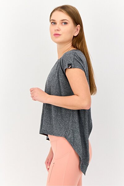 Asics Women Relaxed Fit Sleeveless Training Top, Heather Grey