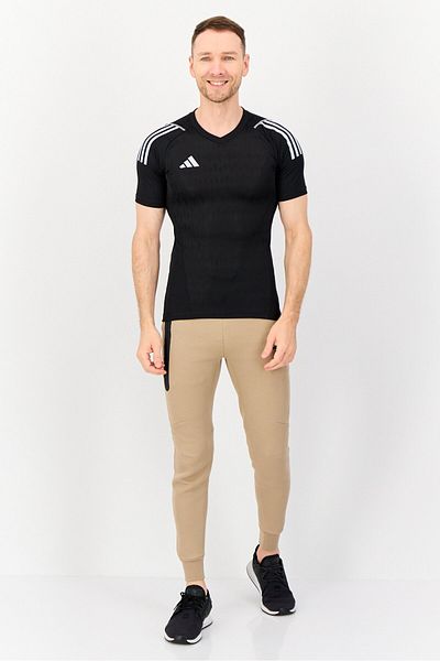 adidas Men Sportswear Fit Short Sleeve Training T-Shirt, Black