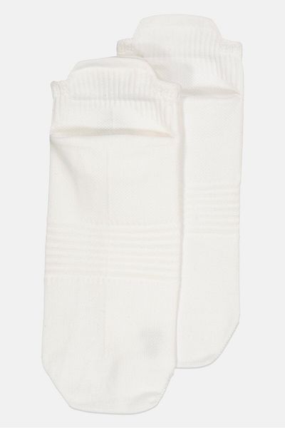 adidas Women Brand Logo Ankle Socks, White