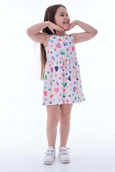tny kids collection Κοριτσίστικο φόρεμα με καρδιά
