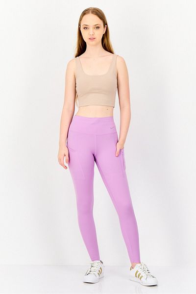 Nike Women Sportwear Fit Training Leggings, Purple