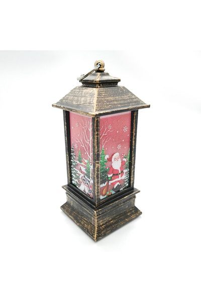 Vision Christmas Lantern 20 cm with Warm Sparkling LED Light