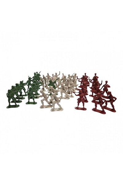 OEM Set militar, 45 figurine soldati prezentati in tub, 5 cm