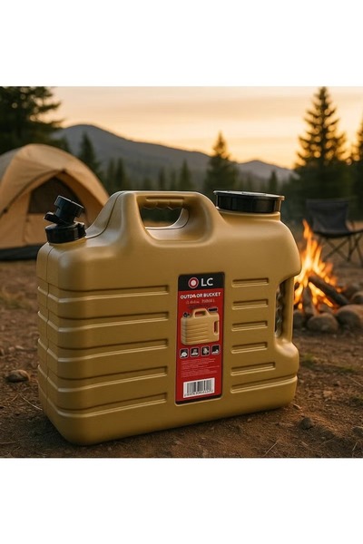 DLC Water Jerkle 18.5 Liter Plastic Beige