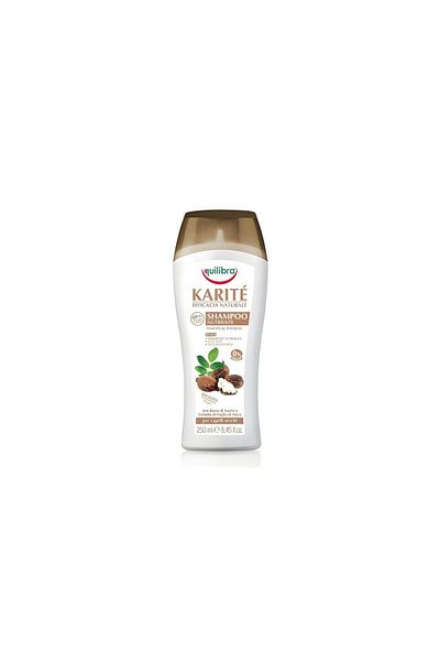 Equilibra KARITÈ Nourishing Shampoo with Shea Butter, 250 ml, Equilibra