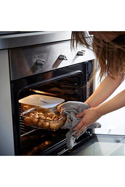 IKEA Food container, rectangular/glass, 1.0 l