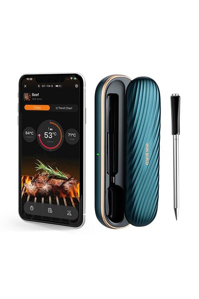 Inkbird مقياس حرارة اللحوم اللاسلكي INT-11X-B