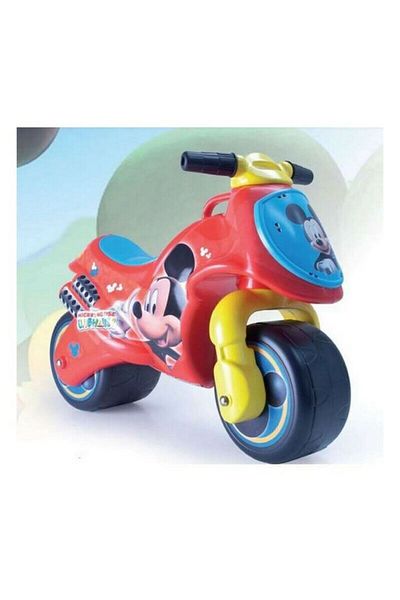 Size Matters Toy Motorcycle, Mickey Mouse Neox, 69 x 27.5 x 49 cm, Red