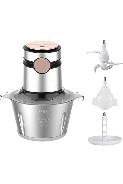 rebune Meat And Vegetable Chopper With Two Speeds 2 L 500 W RE-2-151 silver