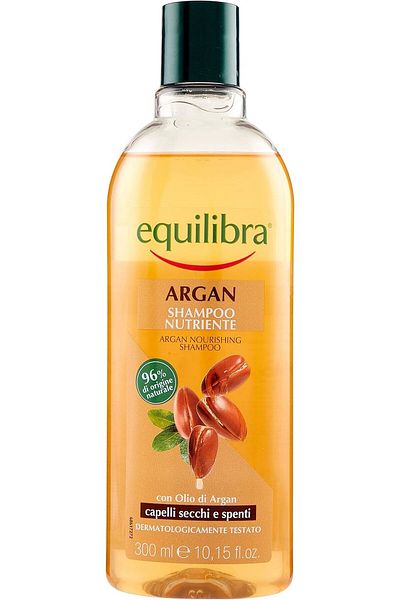 Equilibra Nourishing Shampoo with Argan, 300 ml, Equilibra