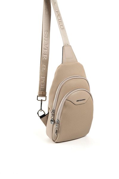 Silver Polo Silver & Polo Sand Beige Sp959 Women's Body Bag
