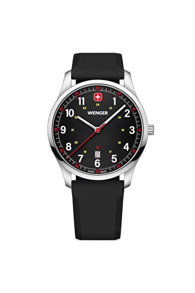 Wenger Ανδρικό Ρολόι Wenger 01.1441.129, Quartz, 42mm, 5ATM