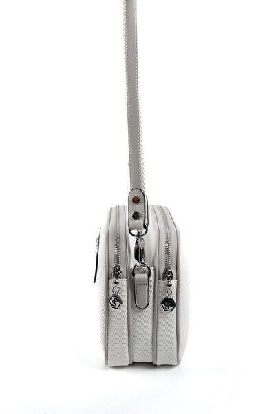 Silver Polo Silver & Polo White - A.grey SP745 Geantă de damă