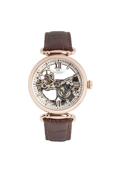 Carl Von Zeyten Ladies Watch Carl Von Zeyten CVZ0083RWHS, Automatic, 42mm, 3ATM