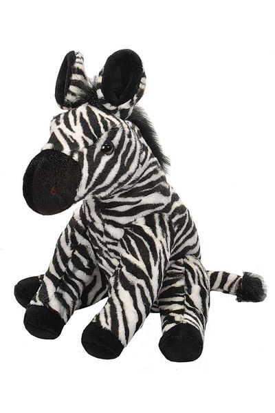 Wild Republic Plus Zebra Toy, Wild Republic, 30 cm