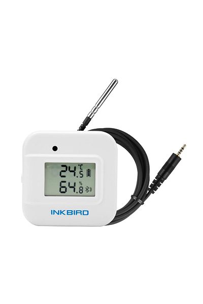 Inkbird Smart Thermometer Temperature and Humidity Monitor Hygrometer Indoor, IBS-TH2 Plus Version