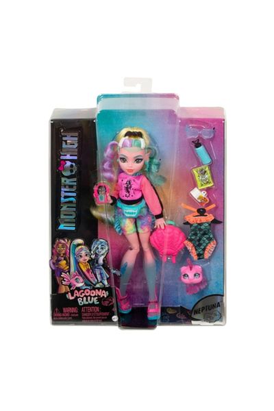 mattel Monster High Main Character Doll Lagoona Blue Hpd53 Hhk55 Licensed Product