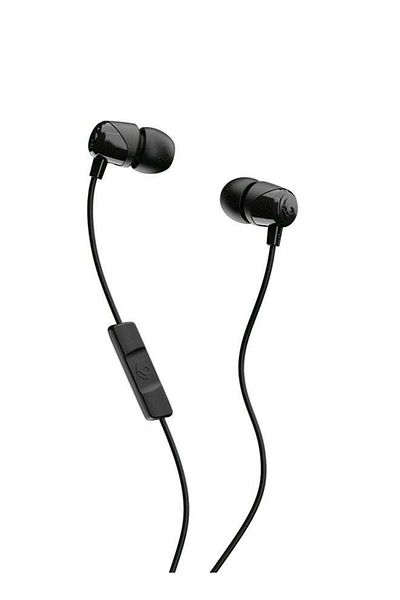 Skullcandy Jib In-Ear Noise-Isolating Earbuds With Microphone and Remote For Hands-Free Calls Black