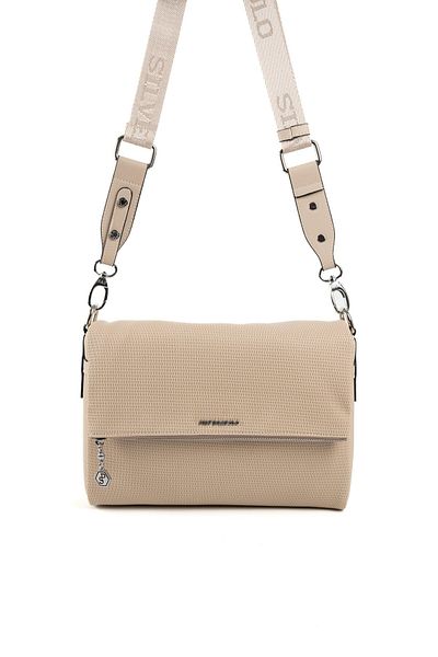 Silver Polo Silver & Polo Sand Beige Sp963 Women's Crossbody Bag