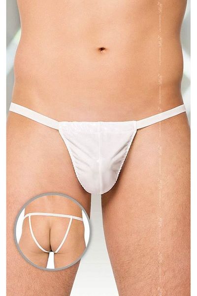 Softline Men's thong panties, model 4506, white, size S-L