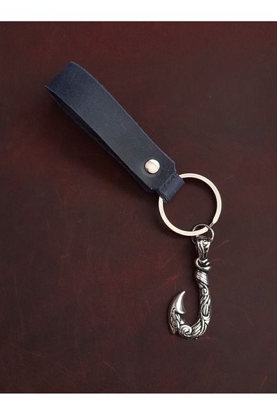 BSN Store Marine Hook Premium Figure Genuine Leather Keychain