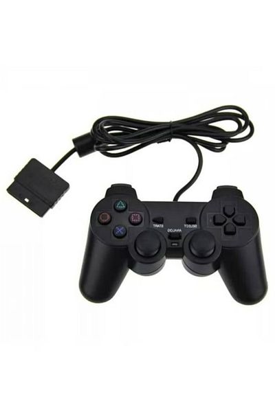 DLC Wired Gaming Controller – Classic Ergonomic Gamepad for PlayStation 2