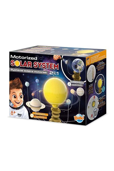 Buki France Mobile Solar System, Interactive Model, 8 Rotating Planets