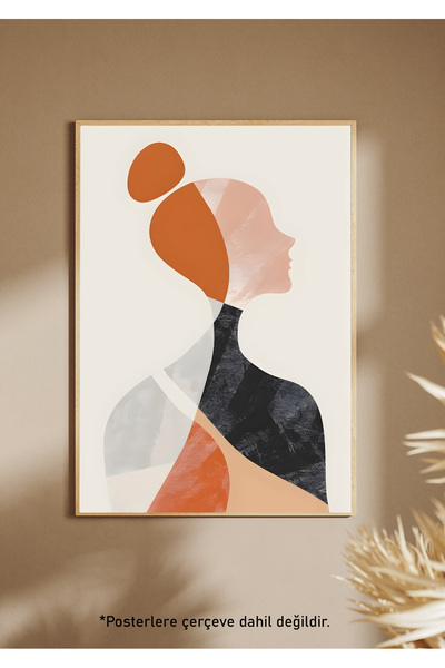 One Little Happiness BOHO GIRL Αφίσα Αισθητική αφίσα τοίχου, αφίσα χωρίς πλαίσιο