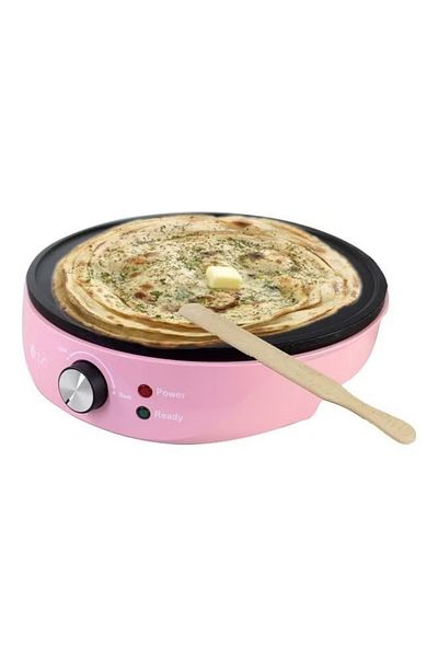 DLC Electric Crepe Maker 1000.0 W Pink/Black