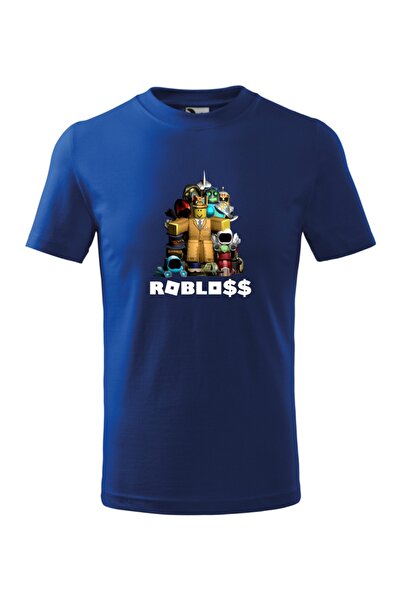 Funny Gift Tricou cu maneca scurta pentru copii Roblox Roboss