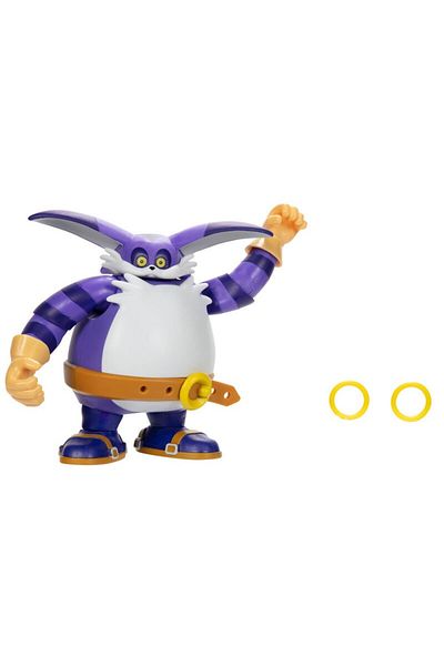 Nintendo Sonic Sonic the Hedgehog Action Figure, Modern Big the Cat, 10 cm