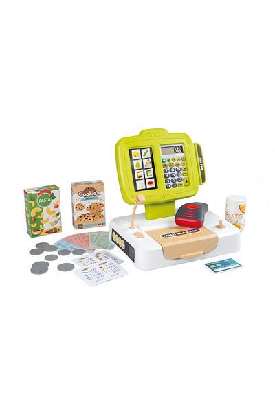 Roger&Gallet Supermarket Set for Children, Smoby, green, plastic